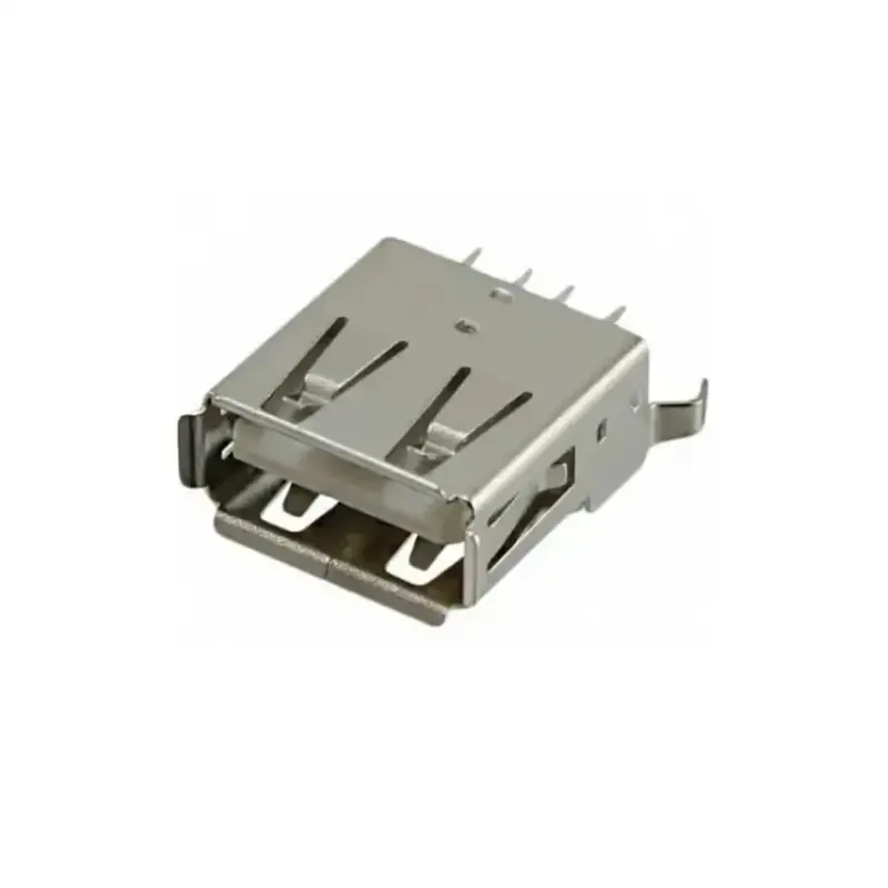 USB A Şase Tipi Dişi Konnektör-Dikey