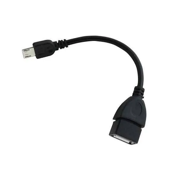 USB Dişi - Micro USB Data Kablosu - 15cm