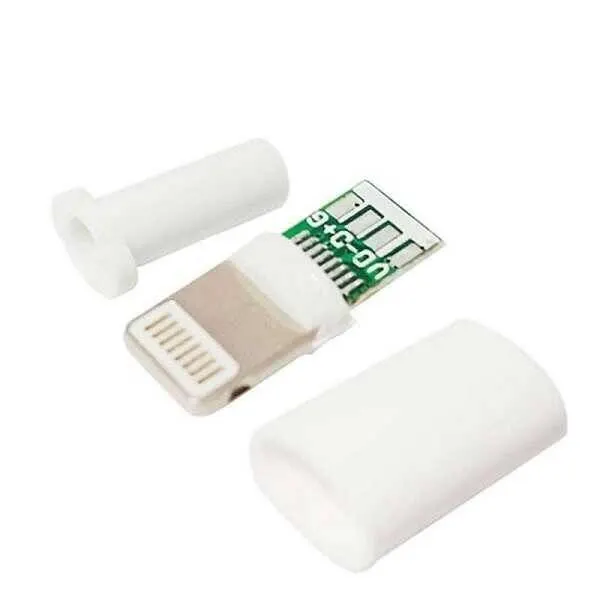 USB Lightning Tipi Konnektör - Kapaklı