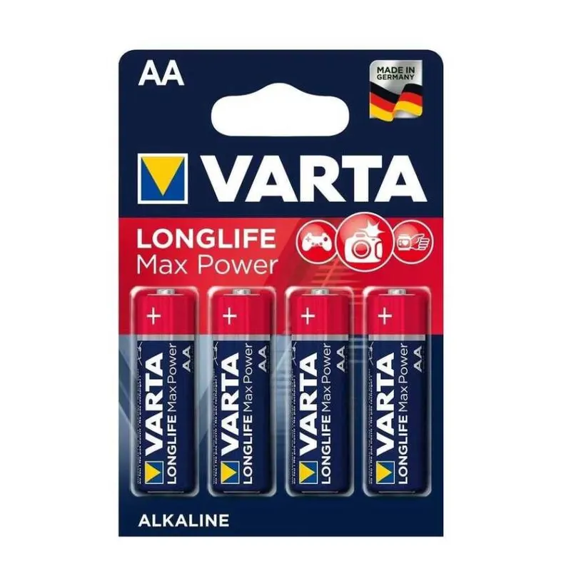 Varta 4706 Longlife Max Power AA Kalem Pil 4'lü
