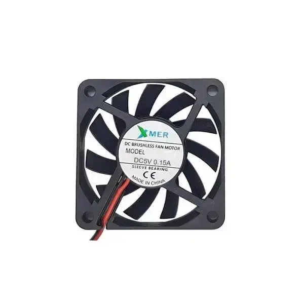 XMER 5V DC 2 Kablo Fan 40x40x10mm