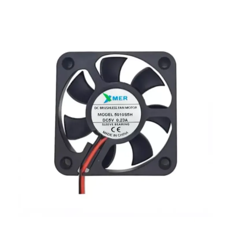 XMER 5V DC 2 Kablo Fan 50x50x10mm