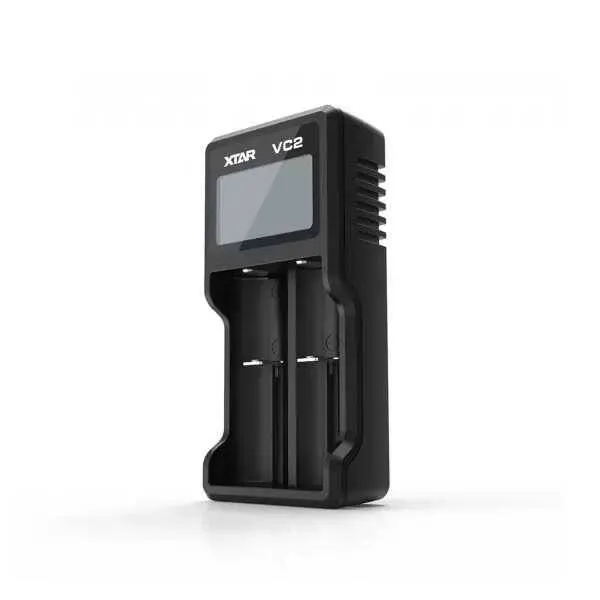 Xtar VC2 - Taşınabilir LCD Ekranlı Li-ion Pil Şarj Cihazı / 2li
