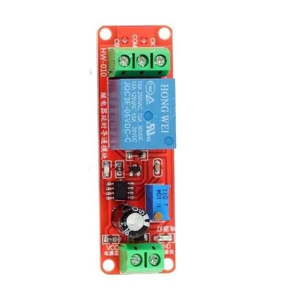 Zaman Gecikmeli Tekli Röle Kartı - 5V